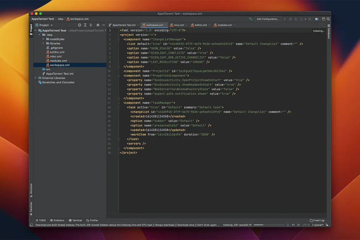 Intellij IDEA preview 2