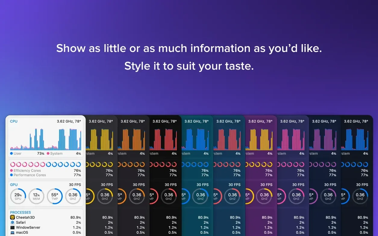 iStat Menus screenshot 5