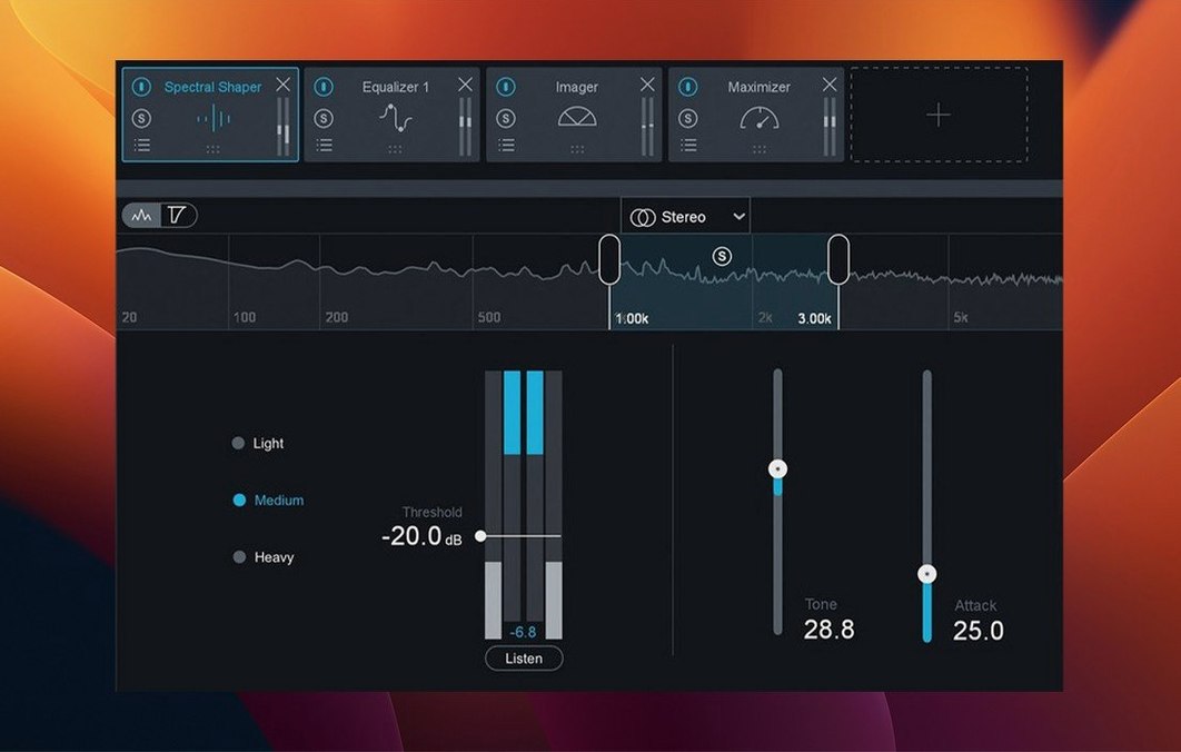 iZotope Ozone: screenshot 4 of 4 iZotope Ozone screenshot 4