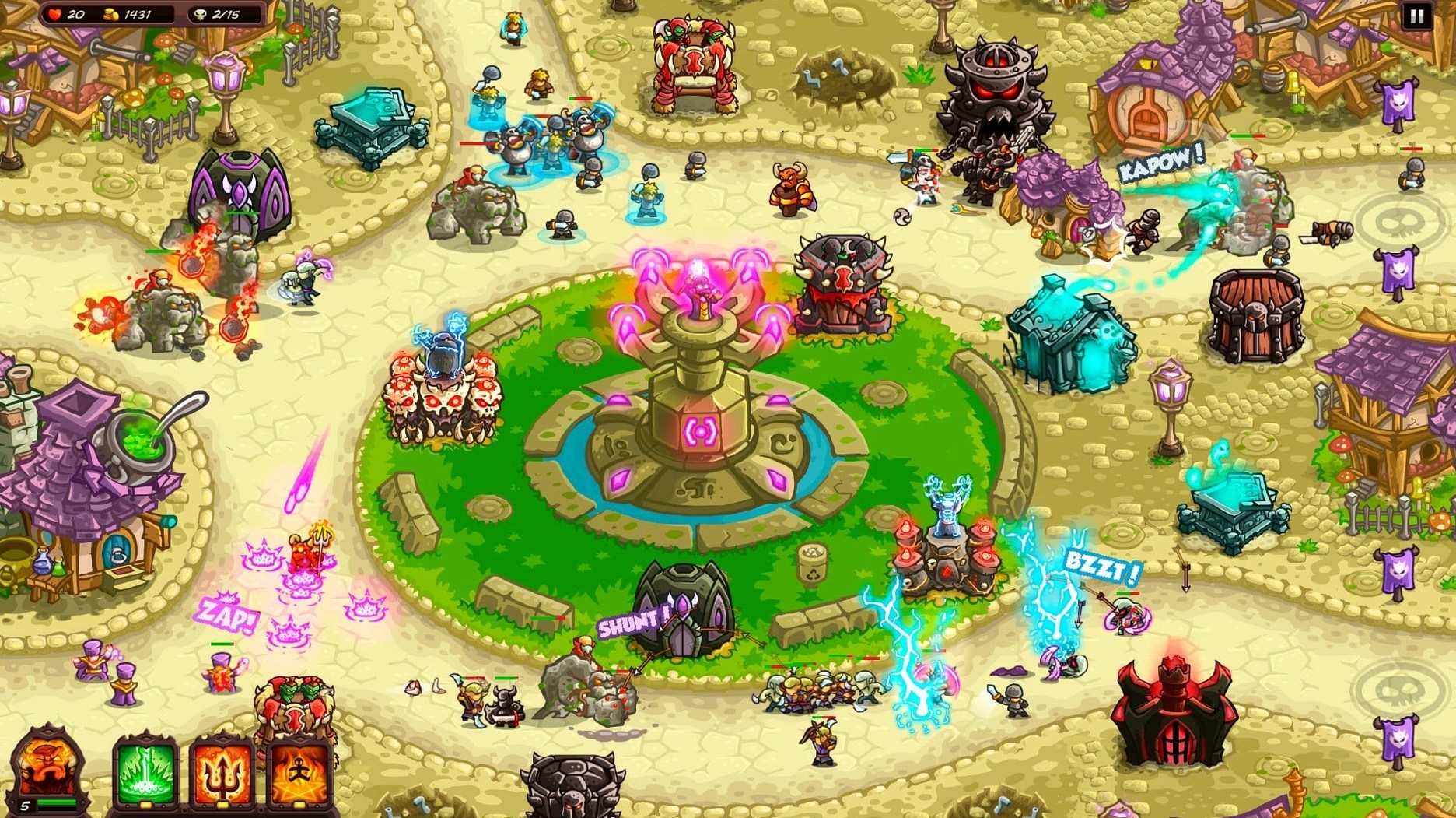 Kingdom Rush Vengeance - Tower Defense: screenshot 1 of 4 kingdom rush vengeance - tower defense macos free — opening view