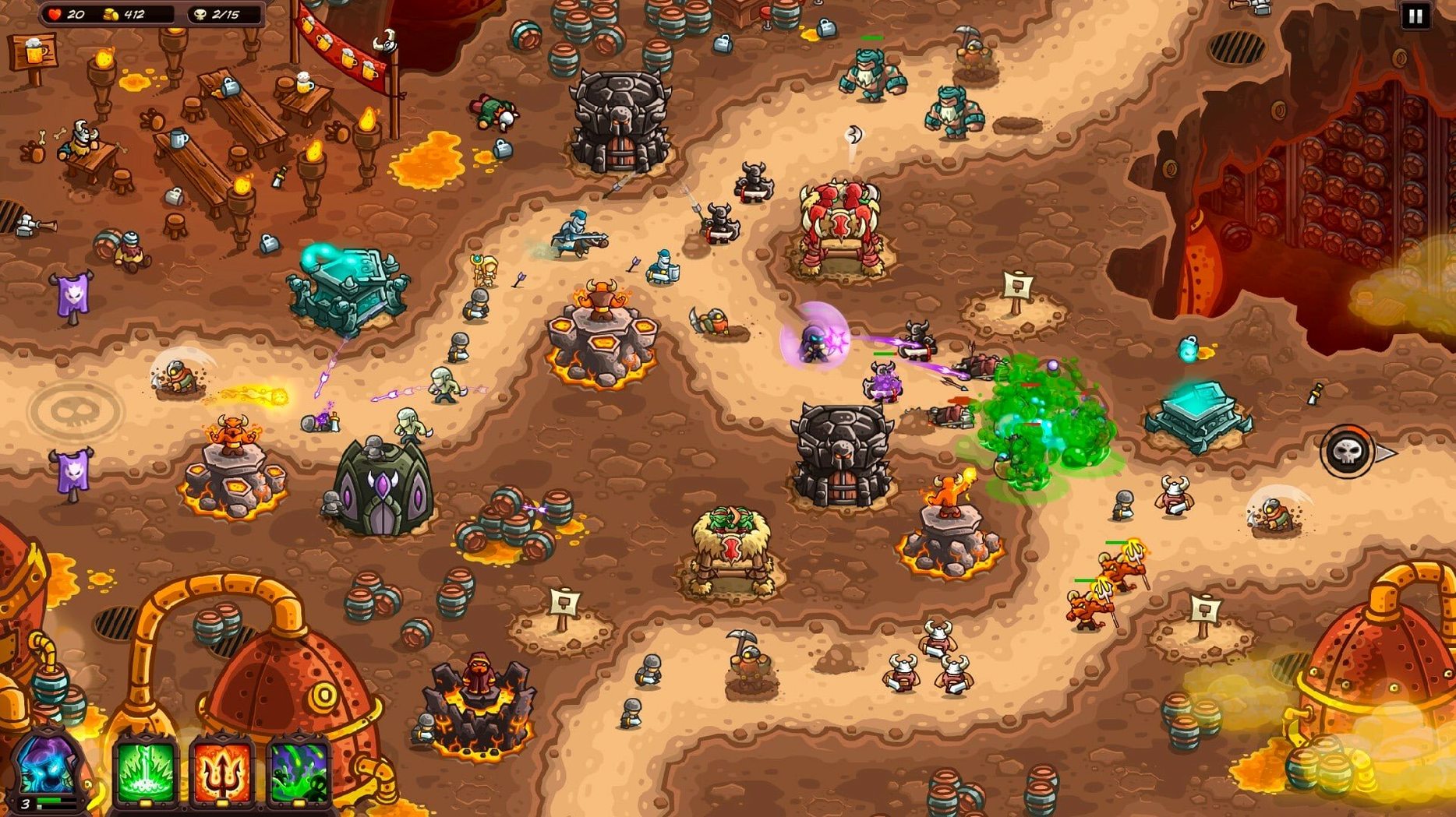 Kingdom Rush Vengeance - Tower Defense: screenshot 2 of 4 Kingdom Rush Vengeance - Tower Defense screenshot 2
