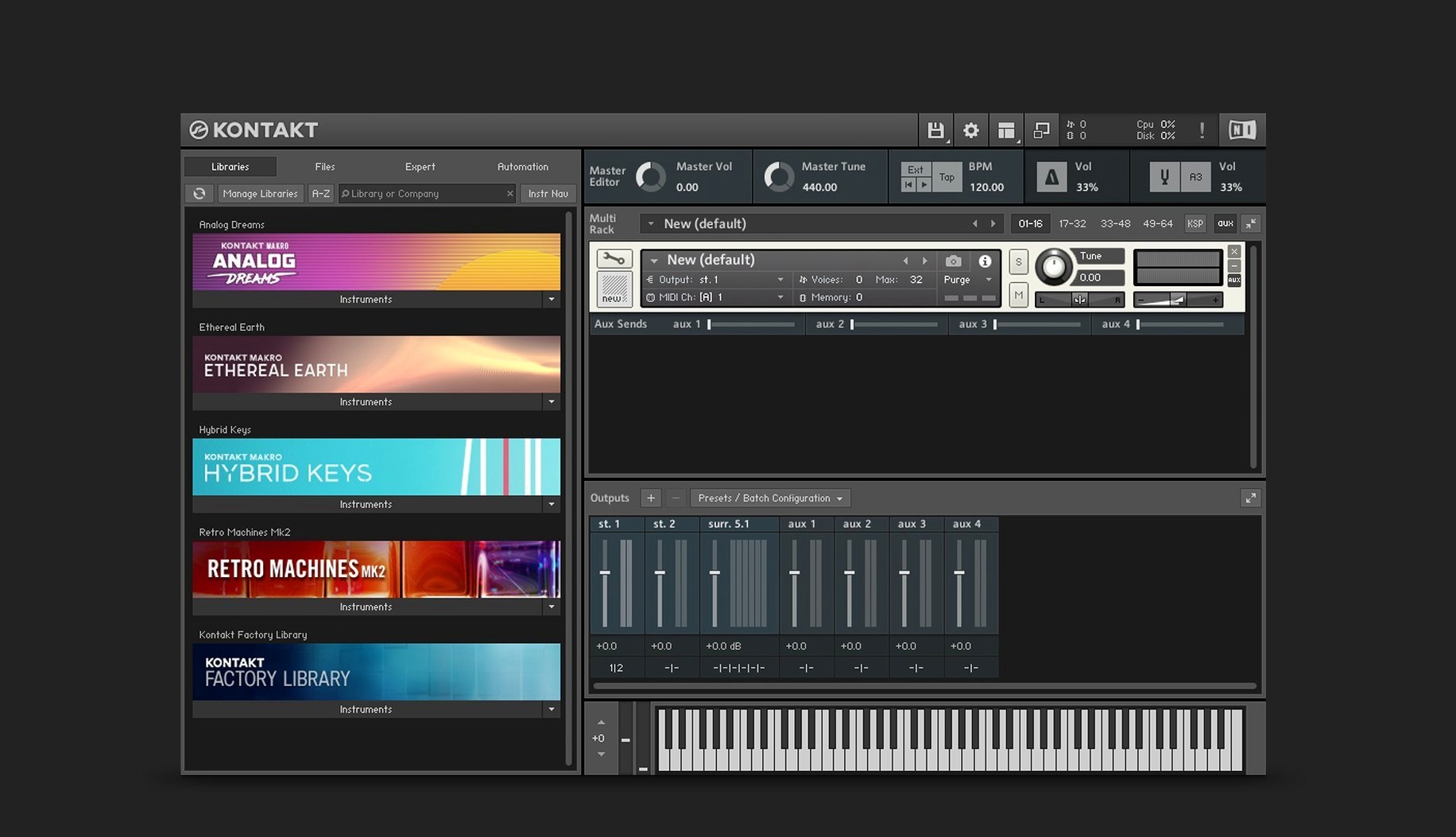 kontakt mac torrent — opening view