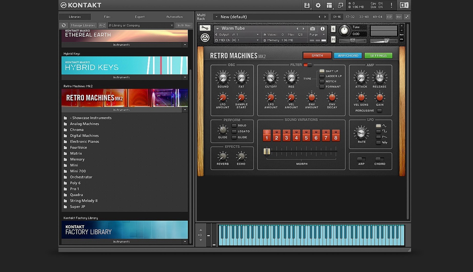 Kontakt screenshot 3