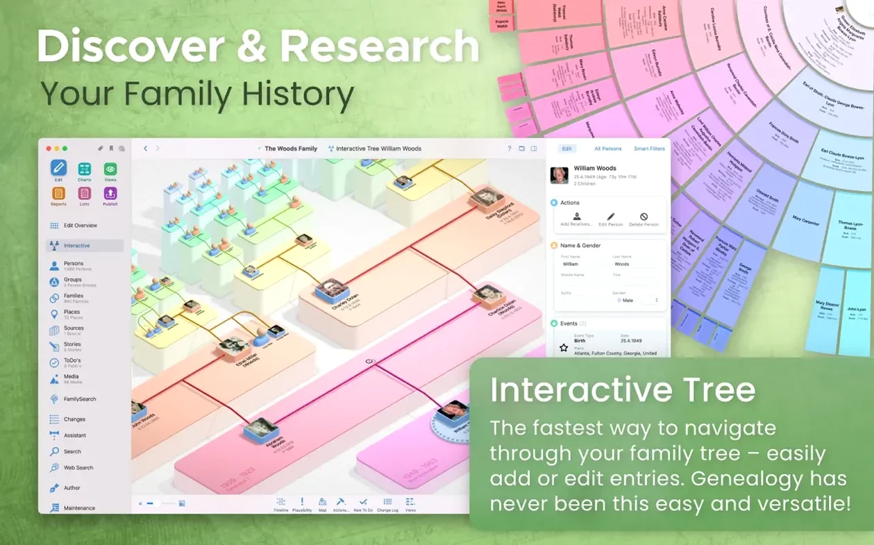 macfamilytree 11 torrent — screenshot