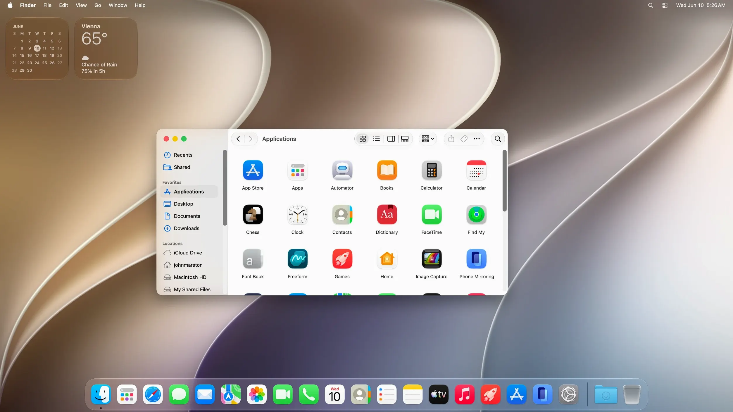 macOS Golden Gate screenshot 2