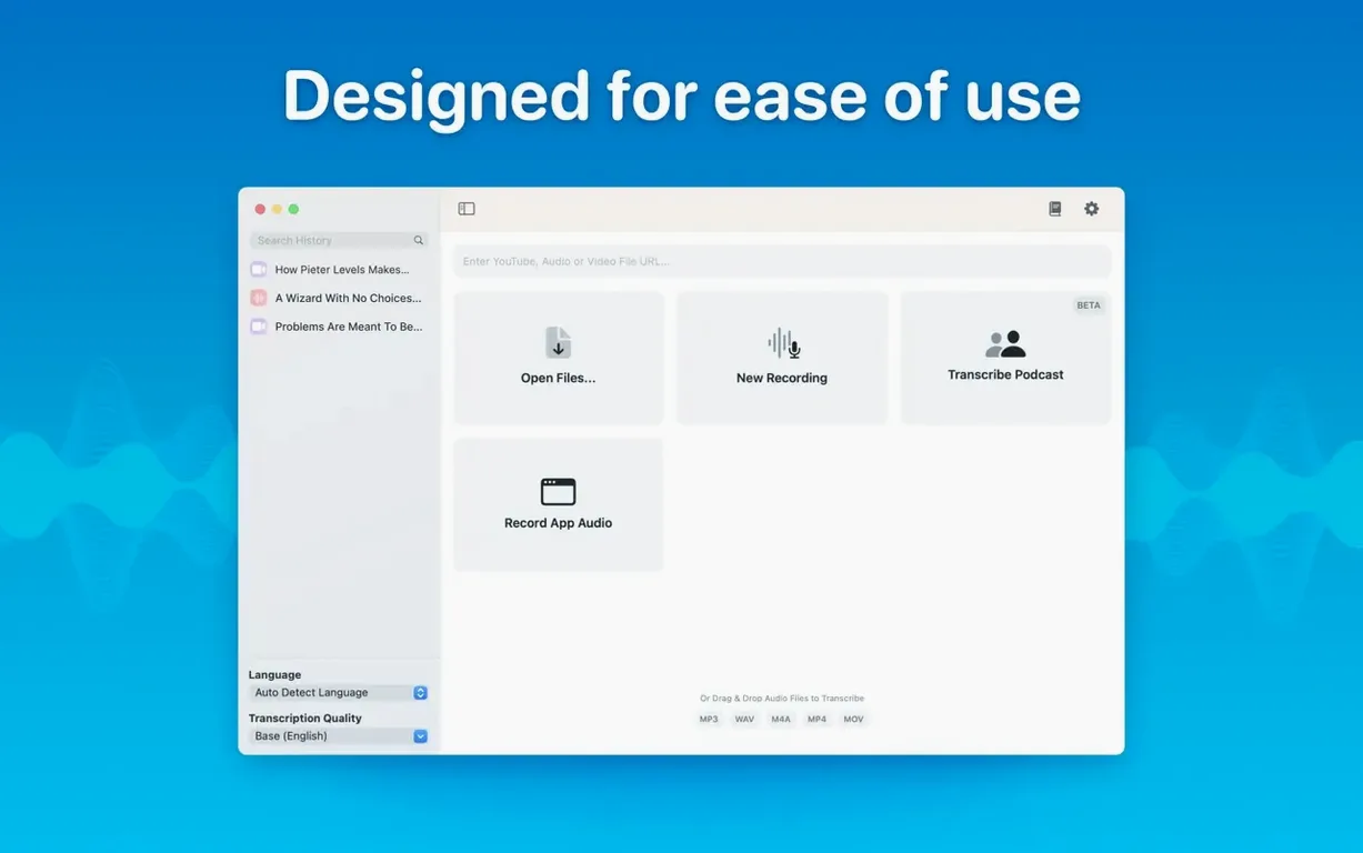 MacWhisper screenshot 2