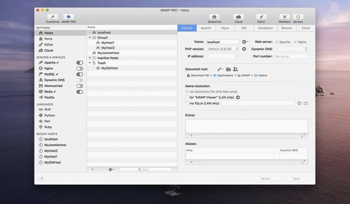 mamp pro crack mac — opening view