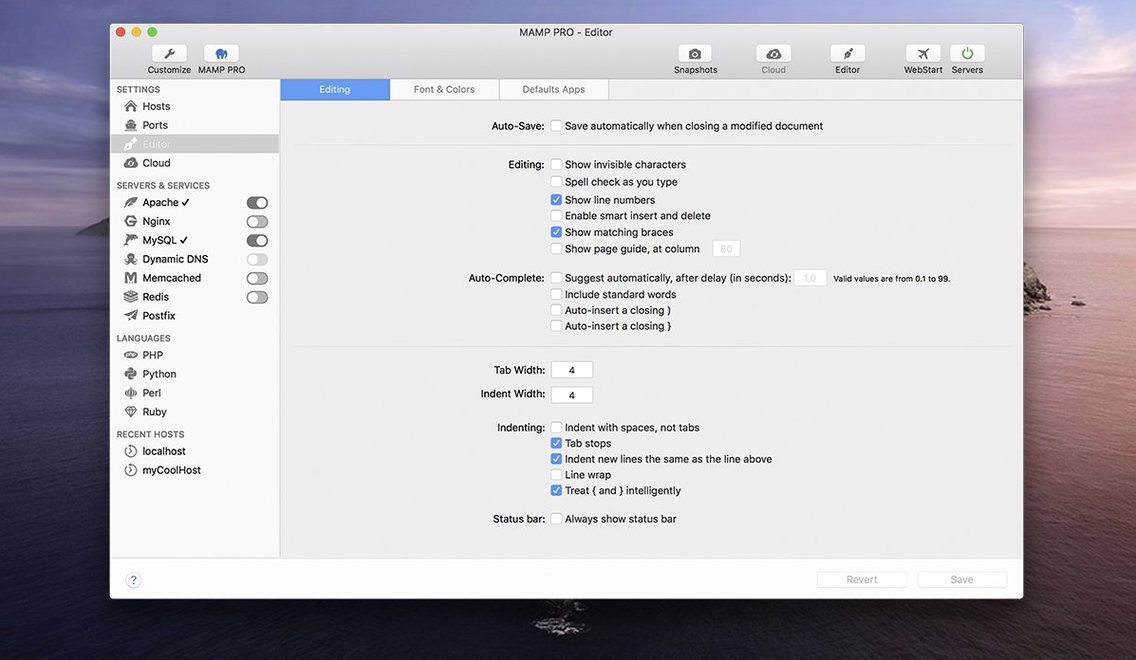 MAMP PRO screenshot 3