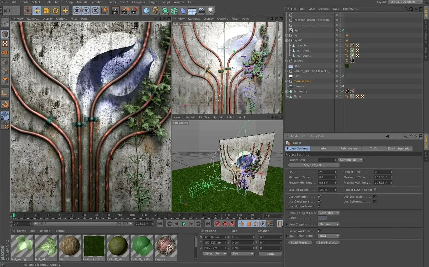 cinema 4d torrent mac — opening view