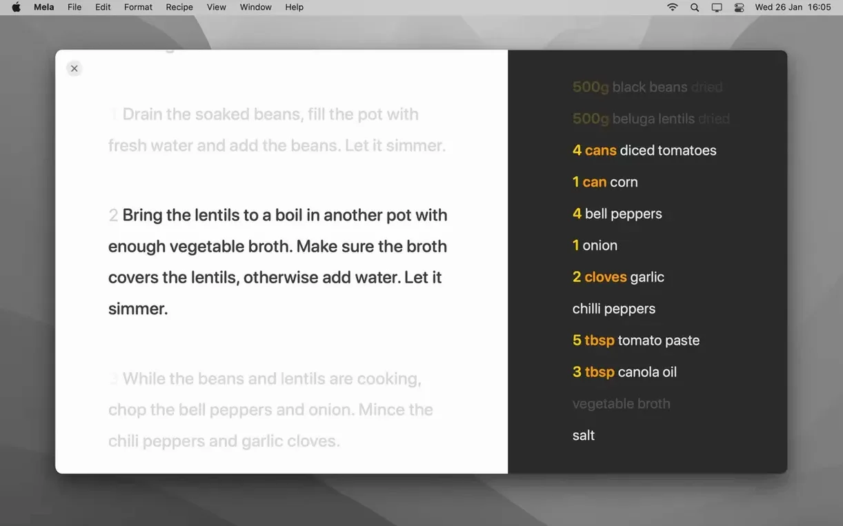 Mela: screenshot 2 of 8 Mela screenshot 2