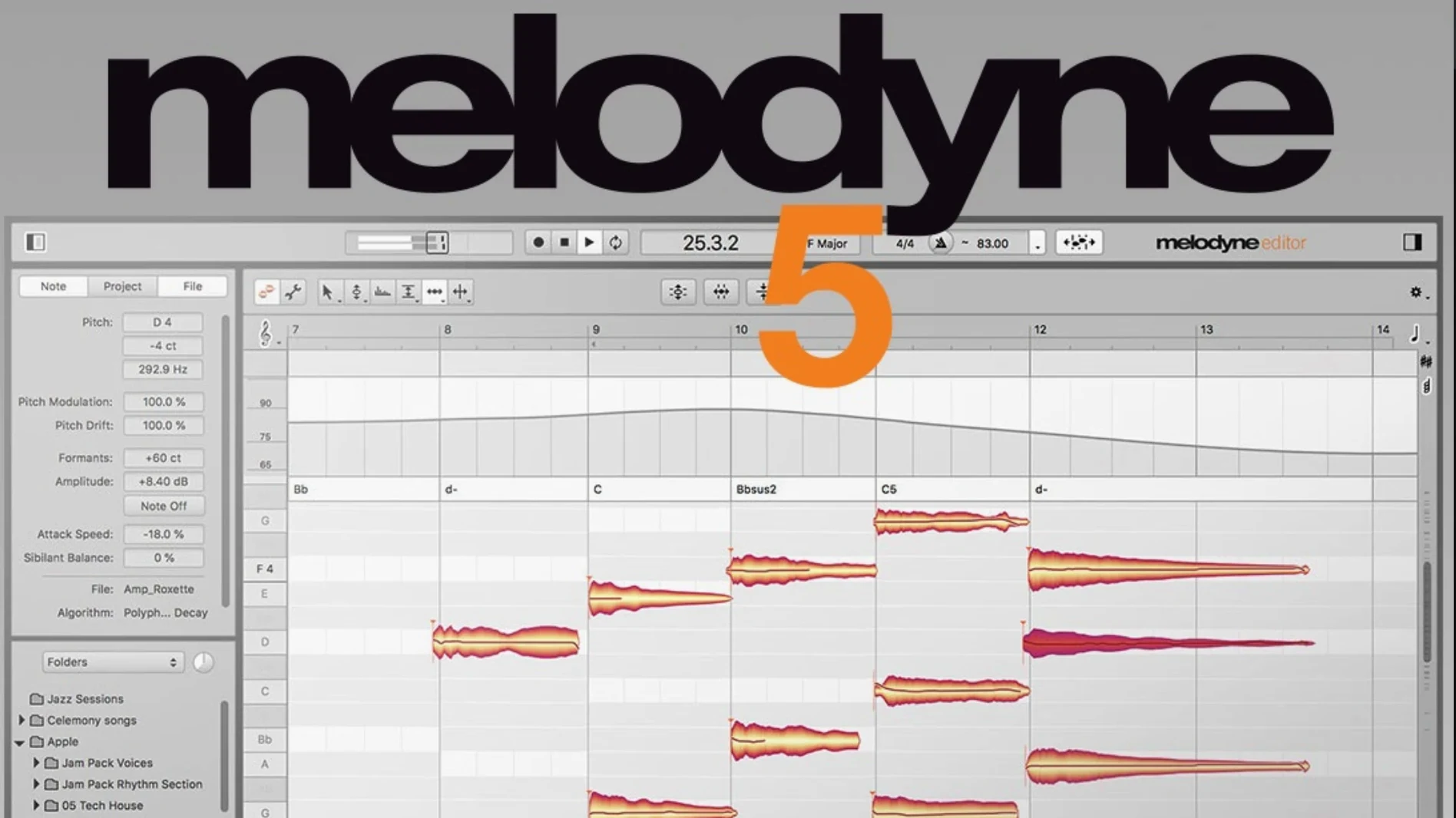 melodyne mac torrent — opening view