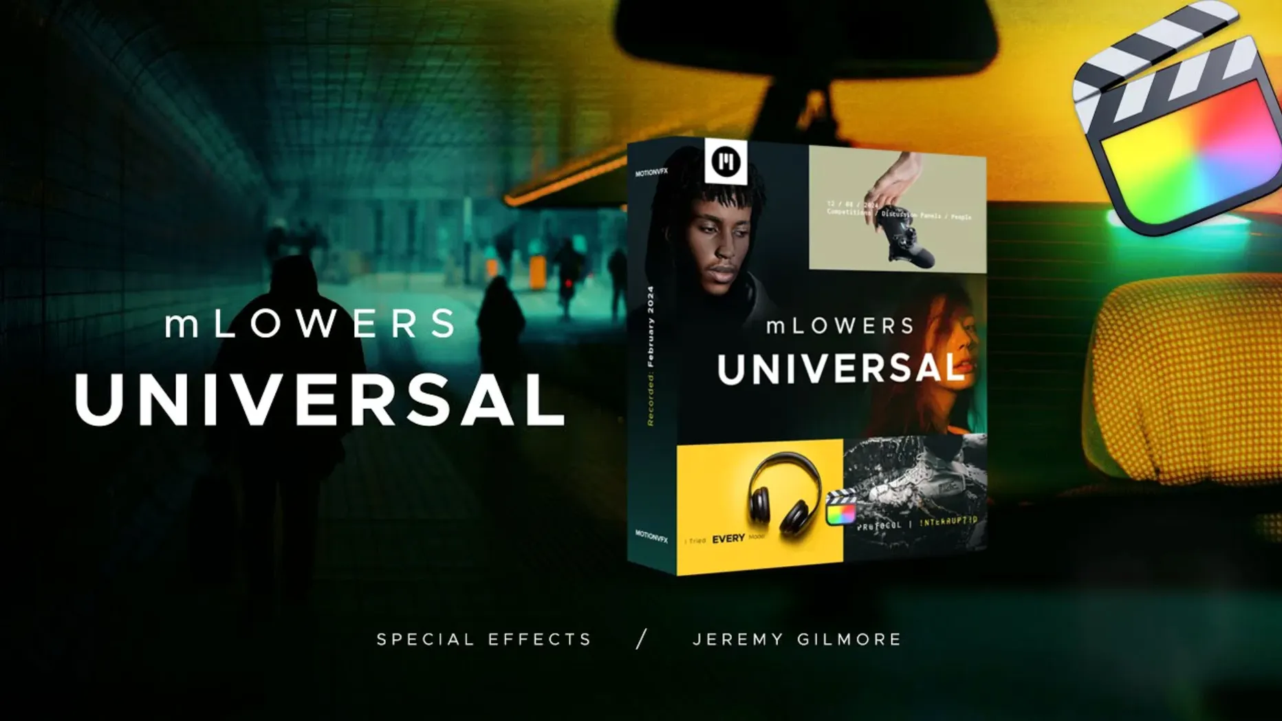 MotionVFX - mLowers Universal for FCP: screenshot 1 of 1 universal audio mac torrent — opening view