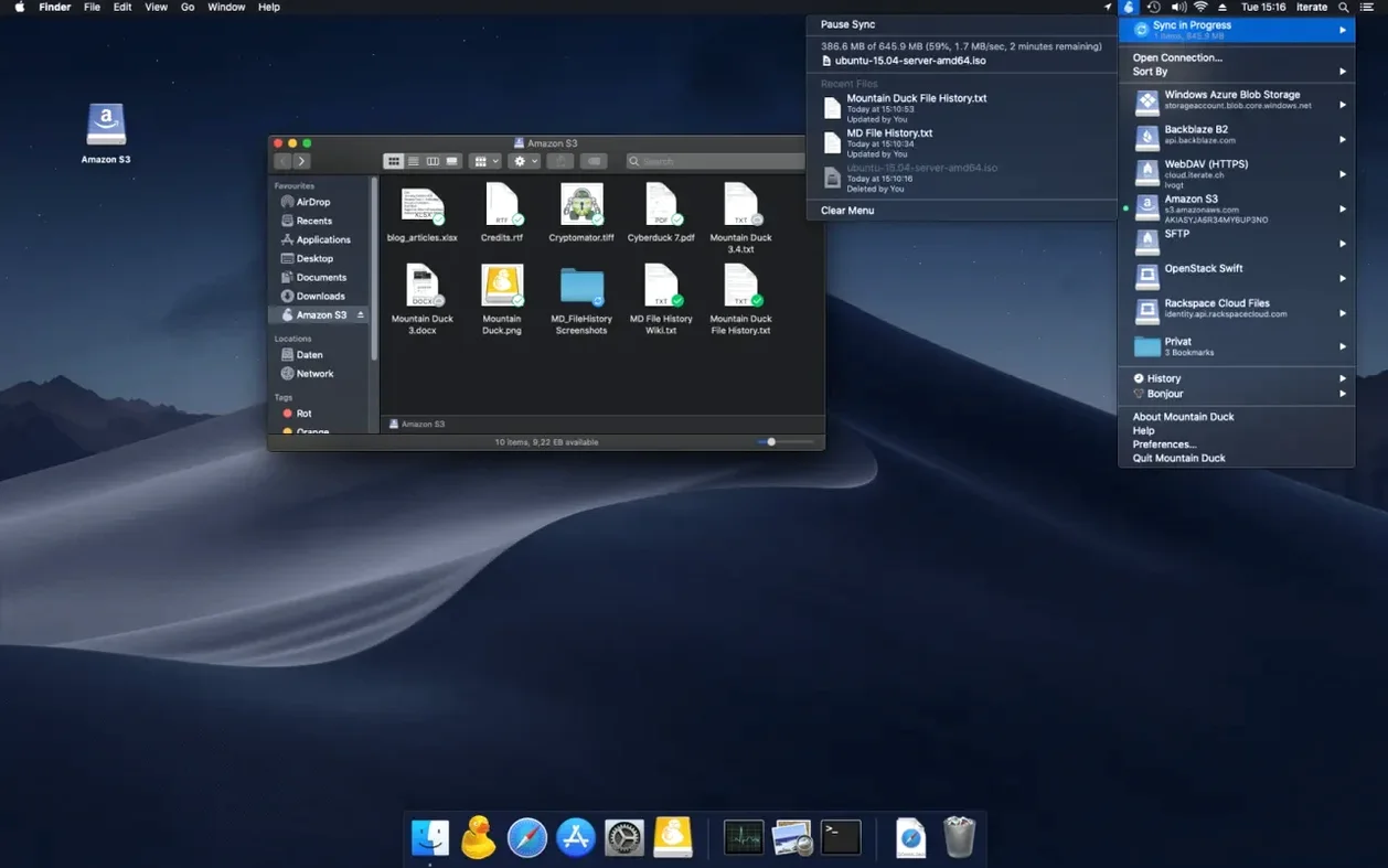 mountain duck mac — screenshot