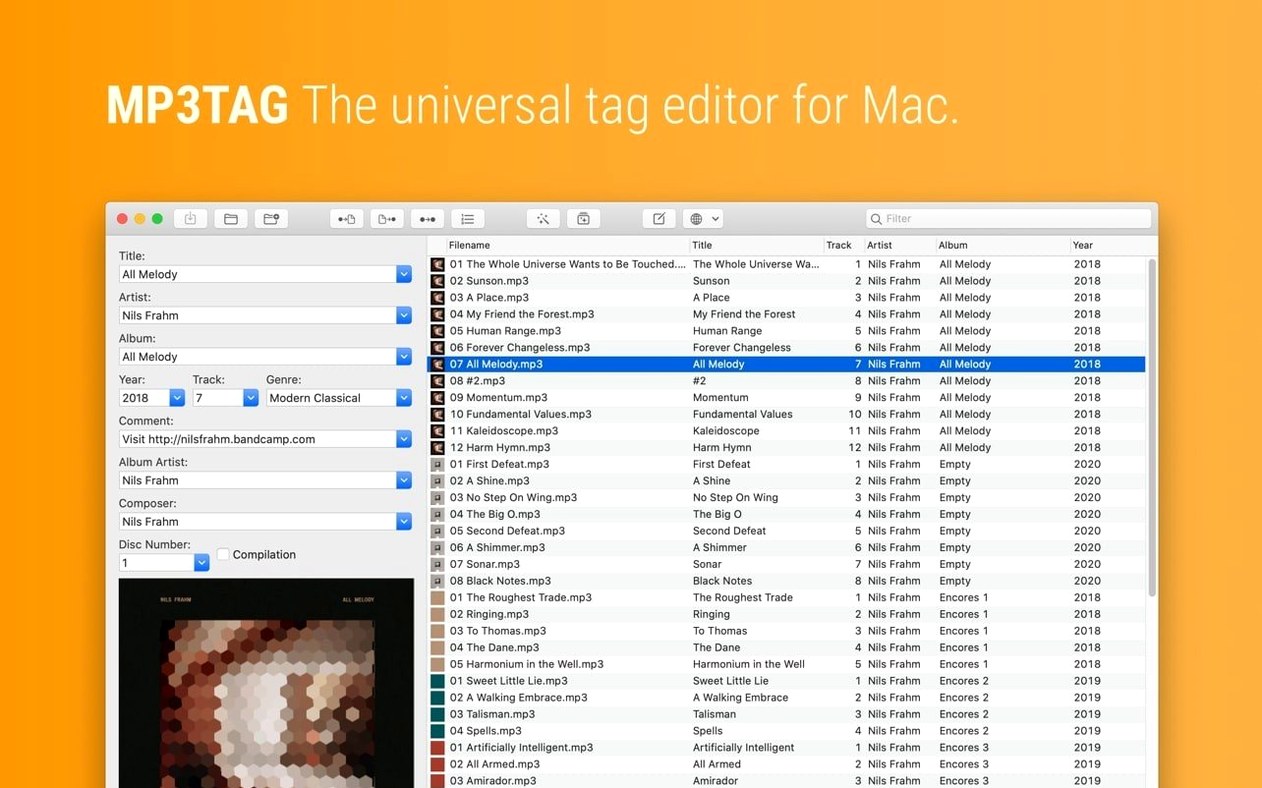 mp3tag mac crack — screenshot