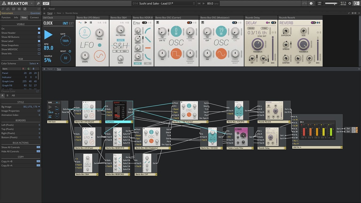 Native Instruments Reaktor preview 2