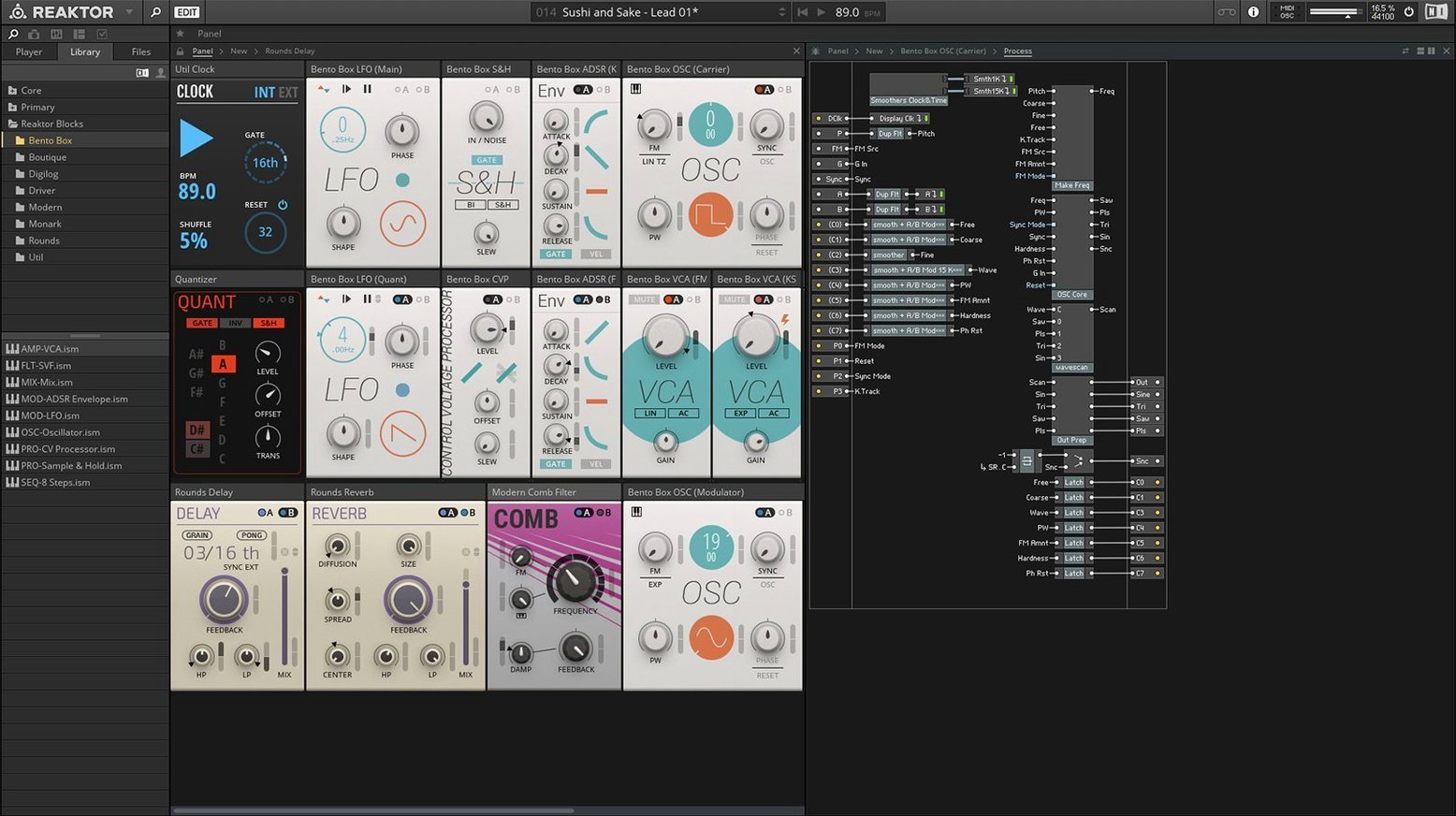 Native Instruments Reaktor preview 3