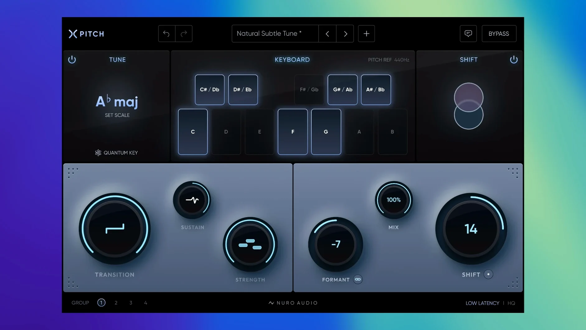 nuro audio xpitch mac full version — screenshot