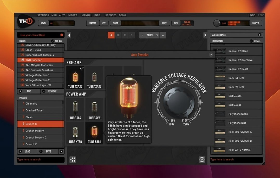 Overloud TH-U Premium capture 1 of 4 overloud th-u premium mac torrent — opening view