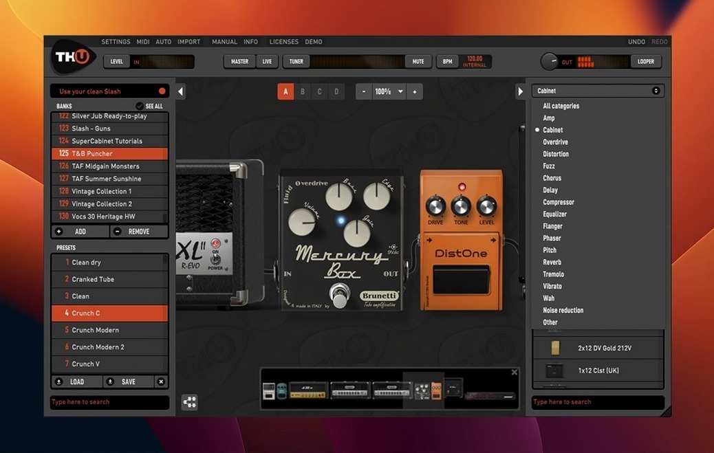 Overloud TH-U Premium capture 3 of 4 Overloud TH-U Premium preview 3