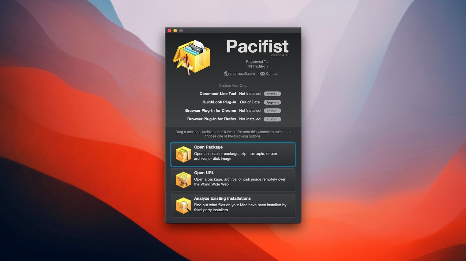 pacifist 4.1.4 — screenshot
