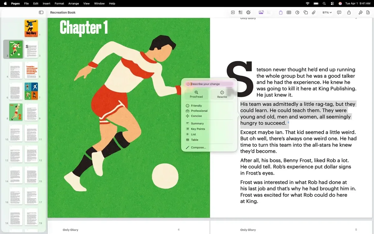 Pages Creator Studio capture 7 of 8 Pages Creator Studio preview 7