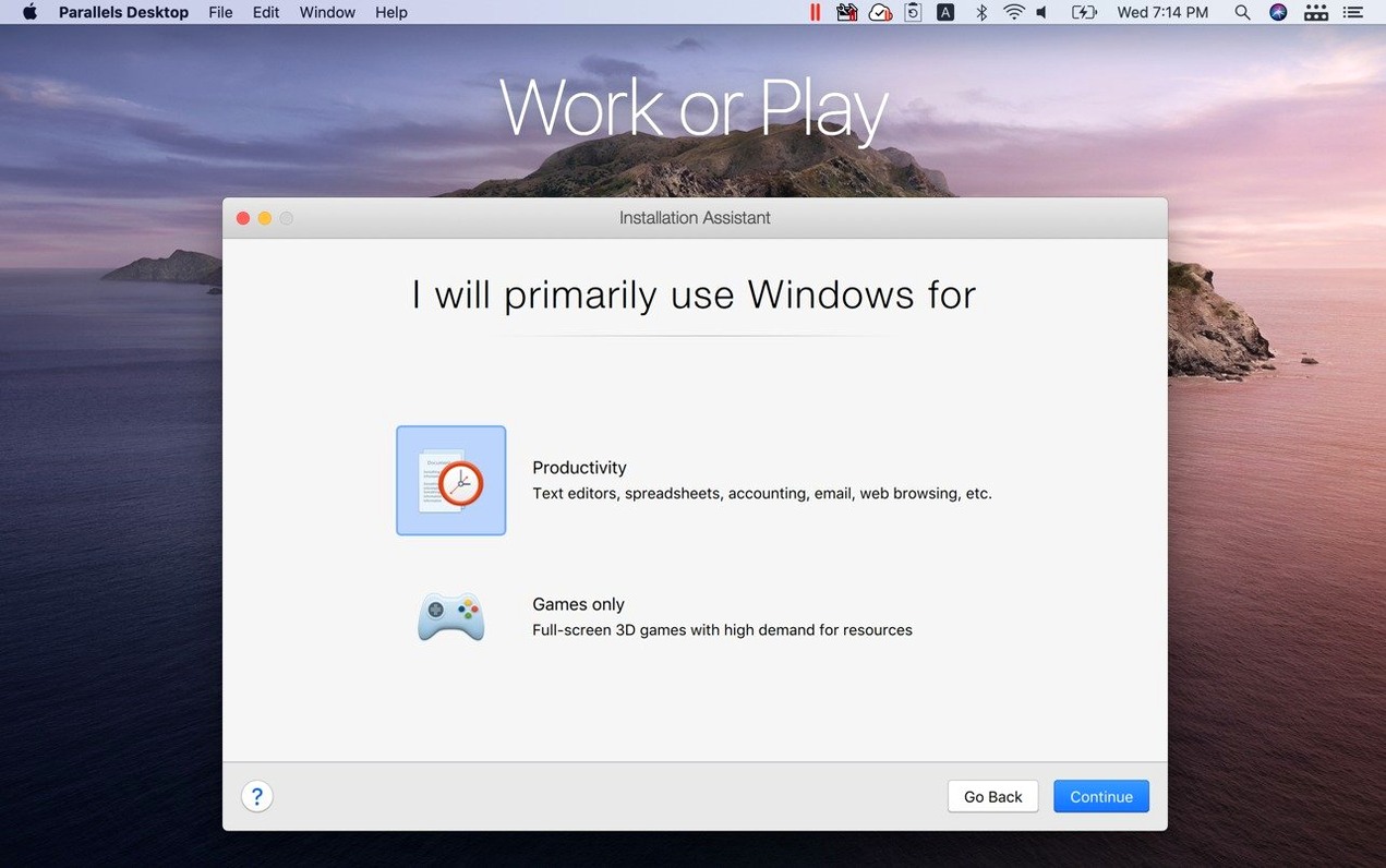 Parallels Desktop screenshot 4