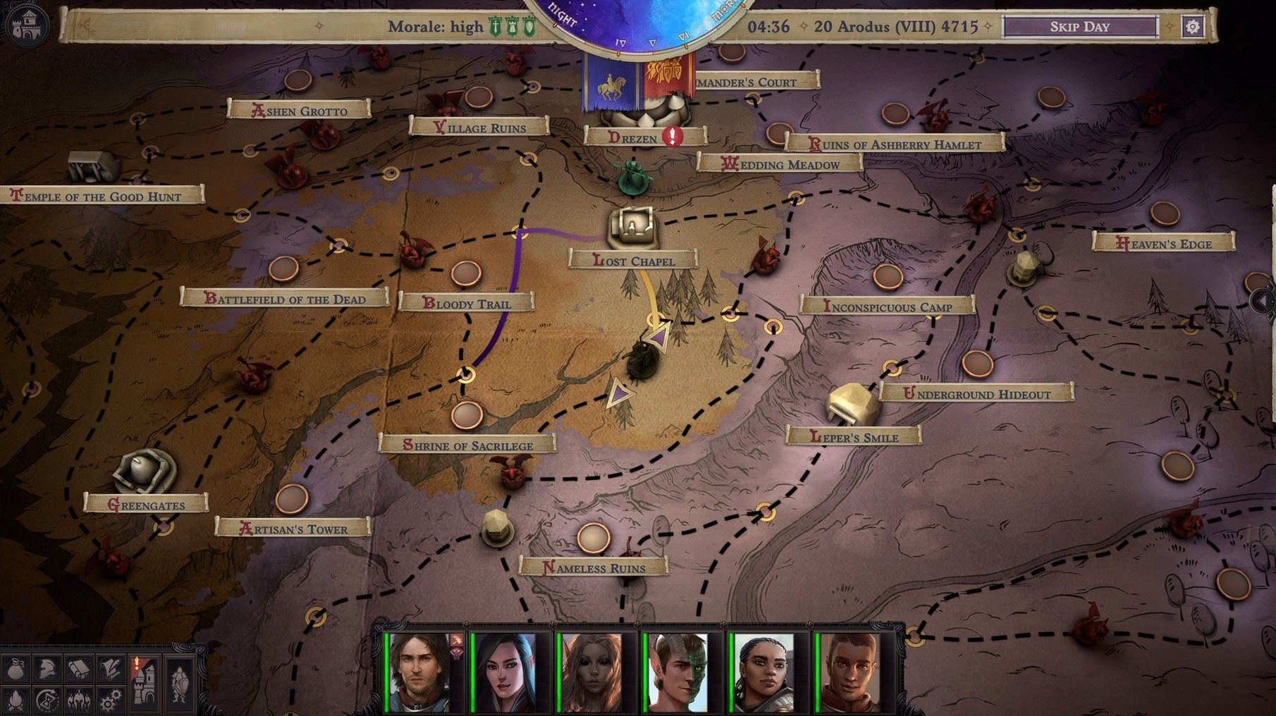 pathfinder wrath of the righteous mac torrent — opening view