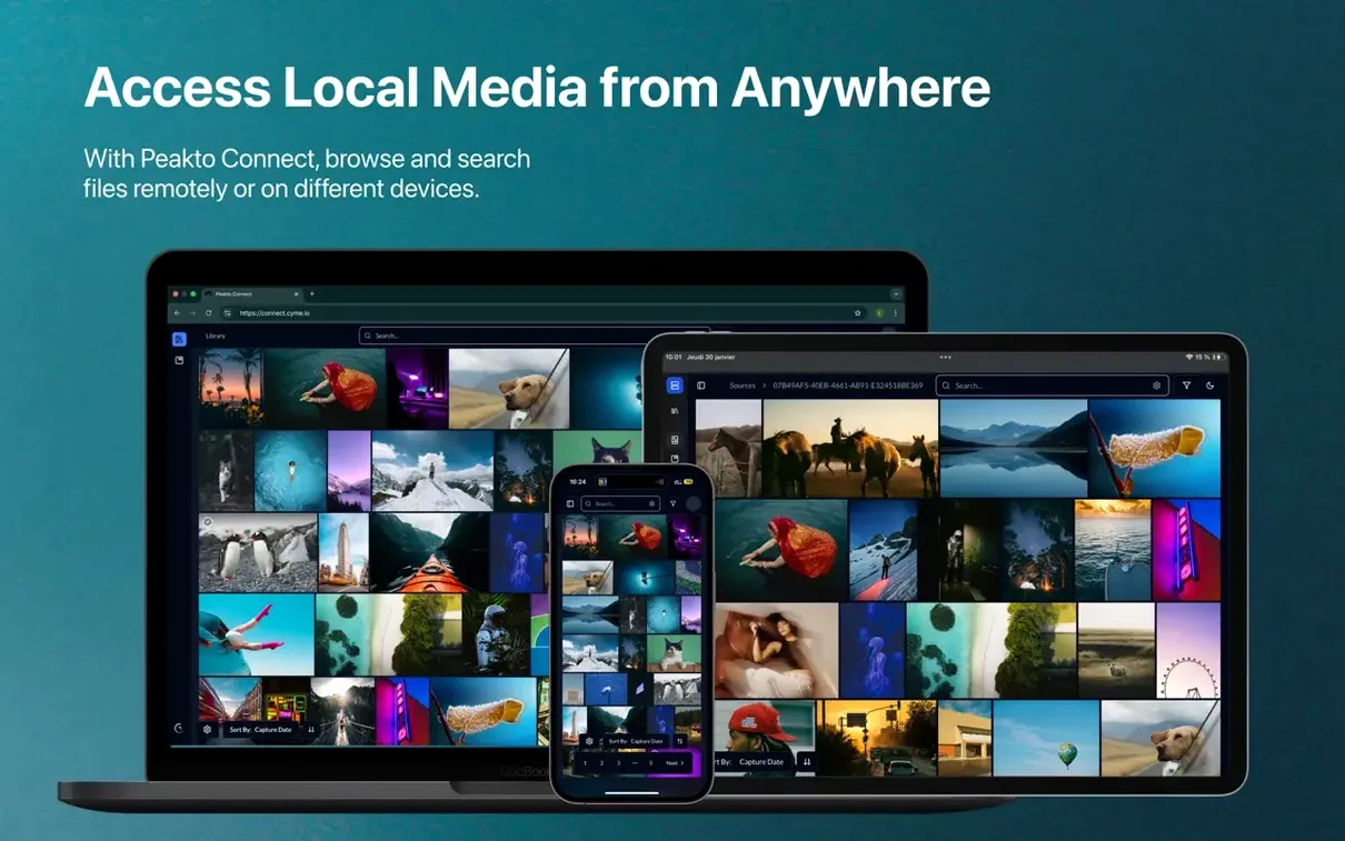 Peakto – Al Media Organizer: screenshot 7 of 8 Peakto – Al Media Organizer screenshot 7