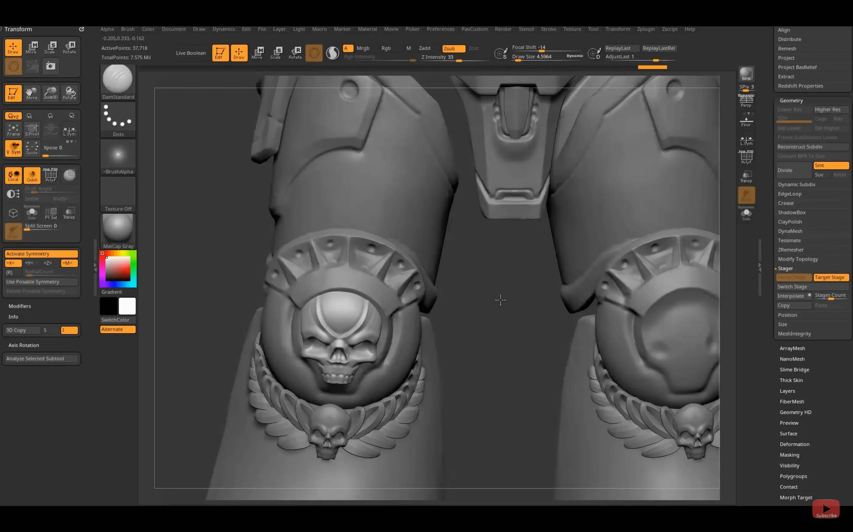 Pixologic Zbrush: screenshot 1 of 4 zbrush mac torrent — opening view