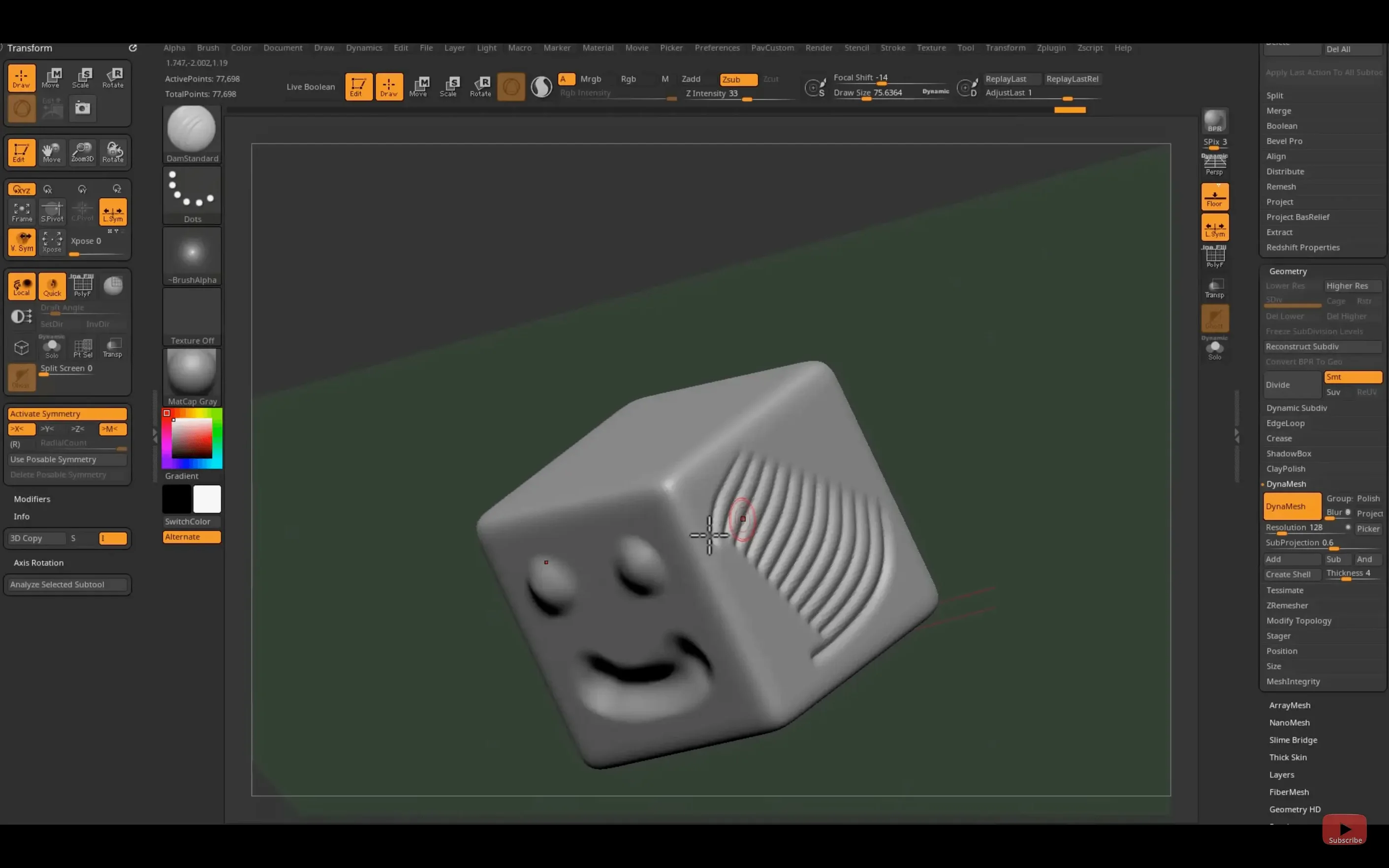 Pixologic Zbrush: screenshot 3 of 4 Pixologic Zbrush screenshot 3