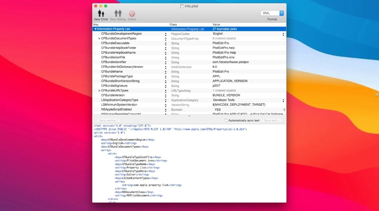 PlistEdit Pro: screenshot 1 of 4 plistedit pro mac — opening view