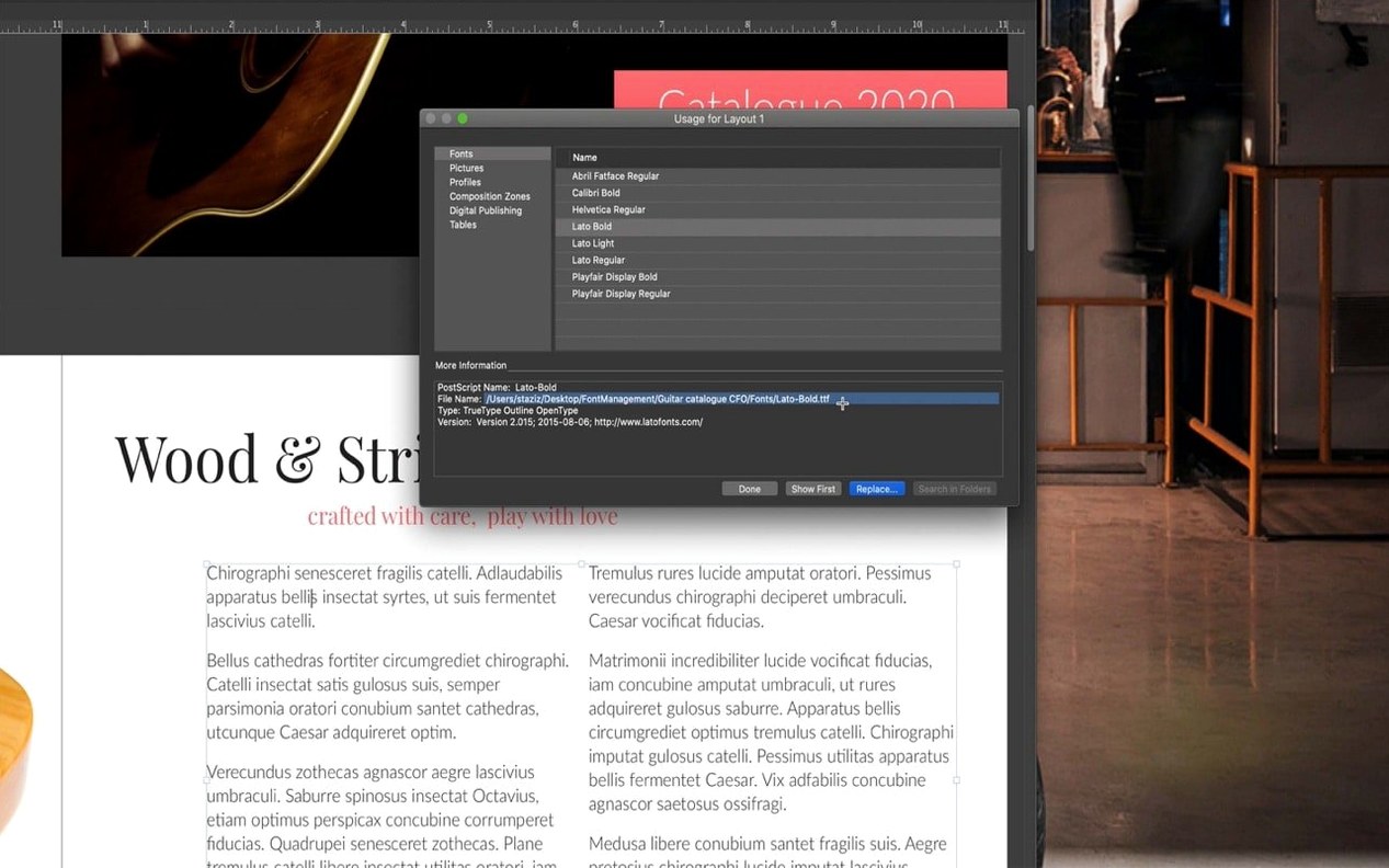 QuarkXPress screenshot 4