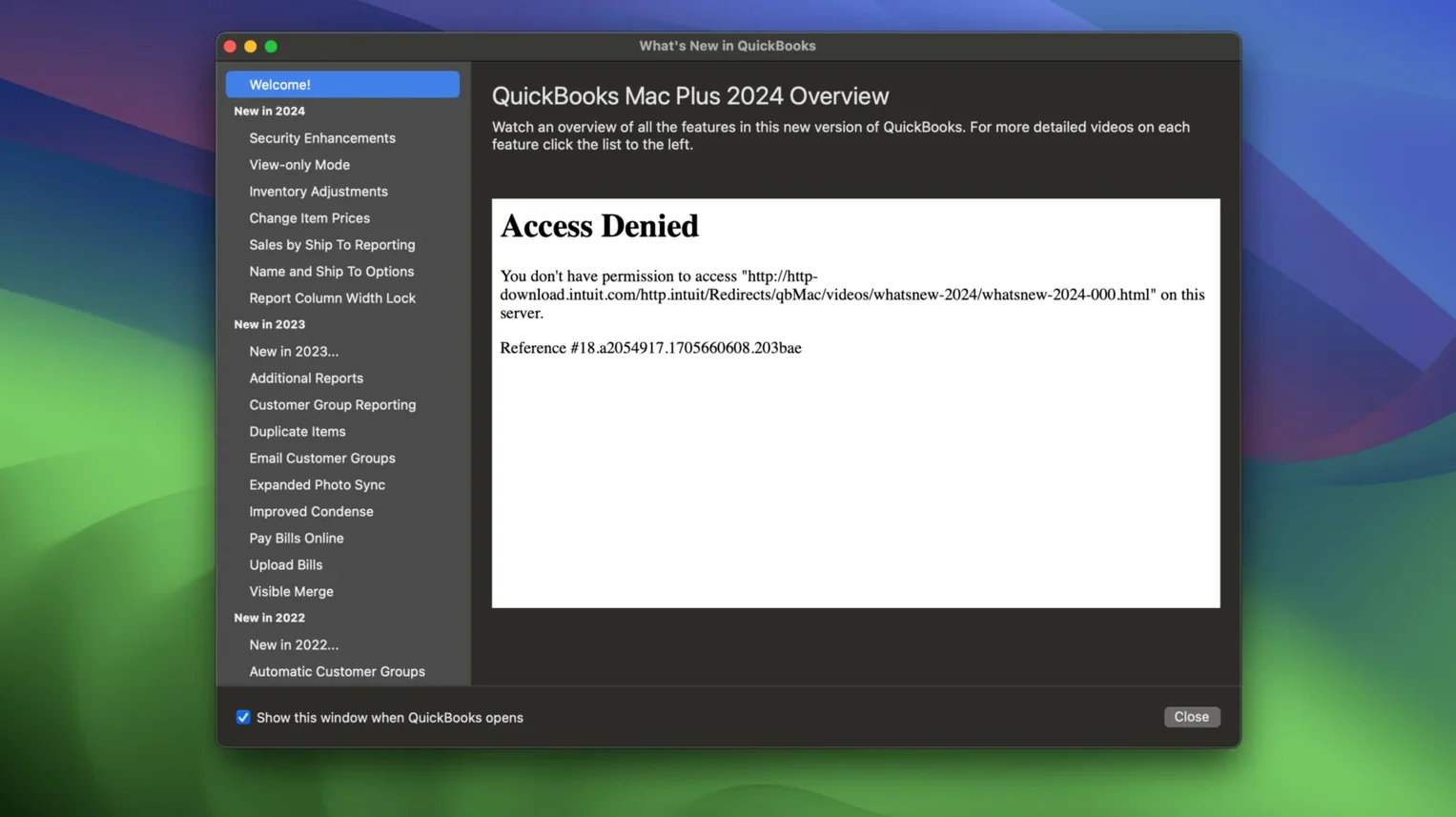 QuickBooks Mac Plus screenshot 2
