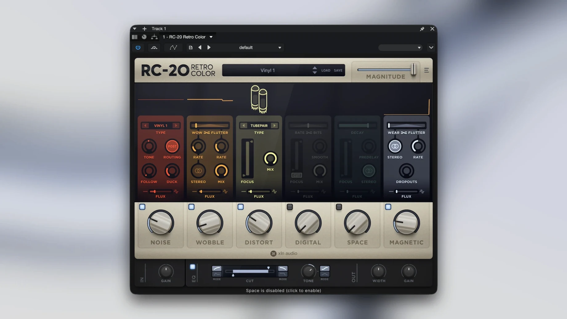 RC-20 Retro Color: screenshot 1 of 1 rc-20 retro color crack — opening view