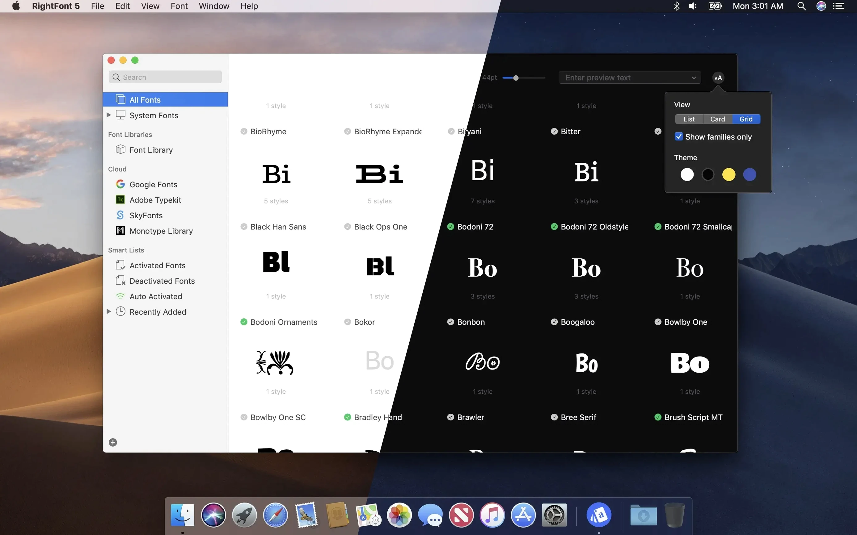 rightfont — screenshot