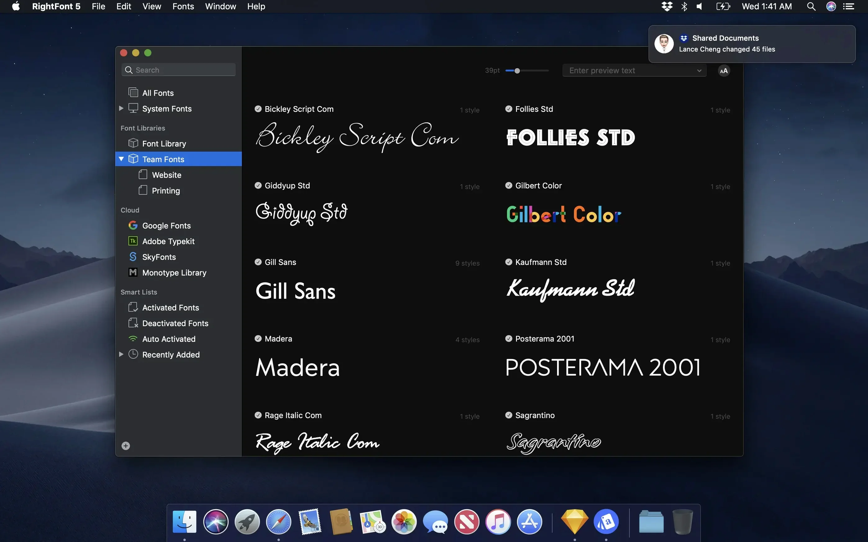 RightFont screenshot 2