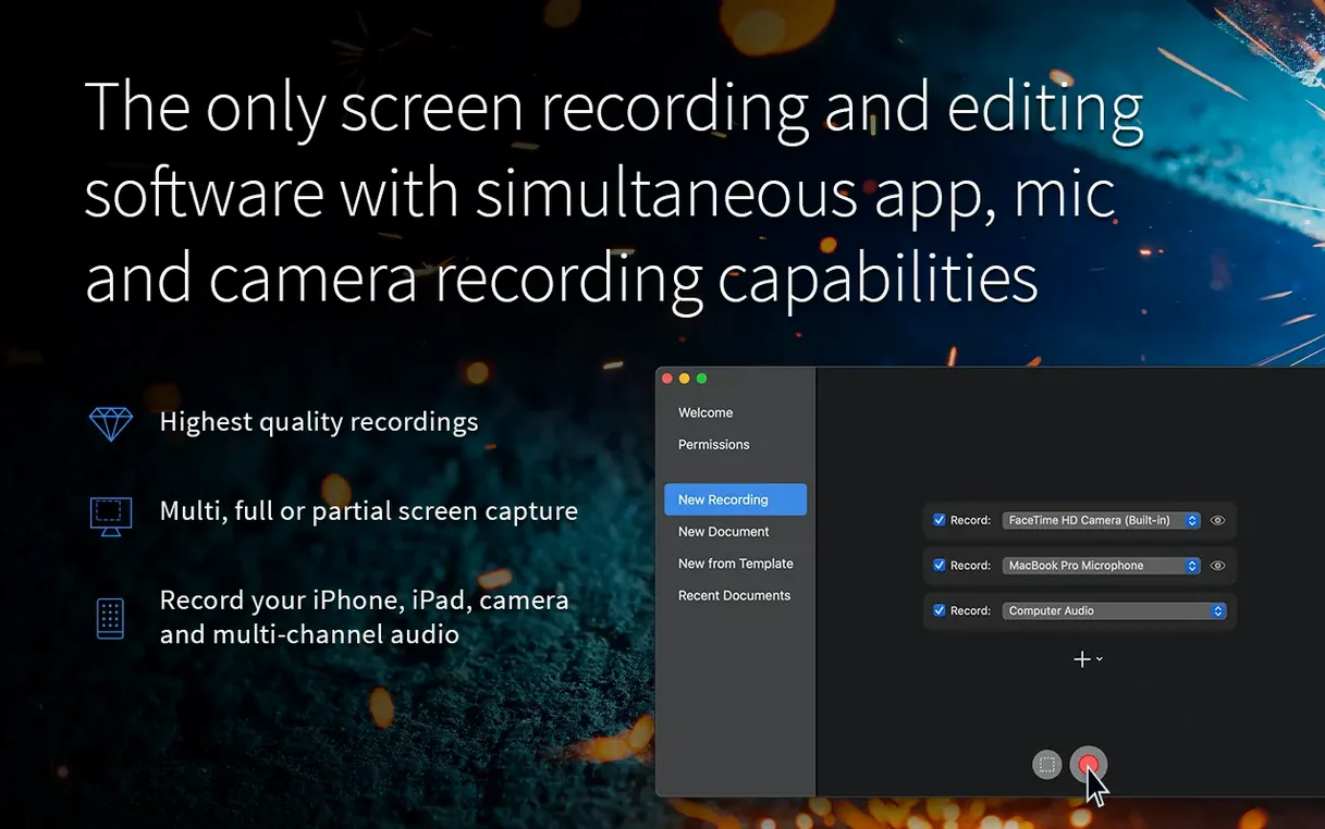 screenflow mac crack — opening view