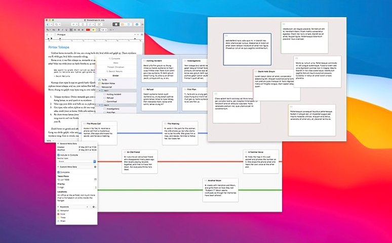 Scrivener capture 4 of 4 Scrivener preview 4