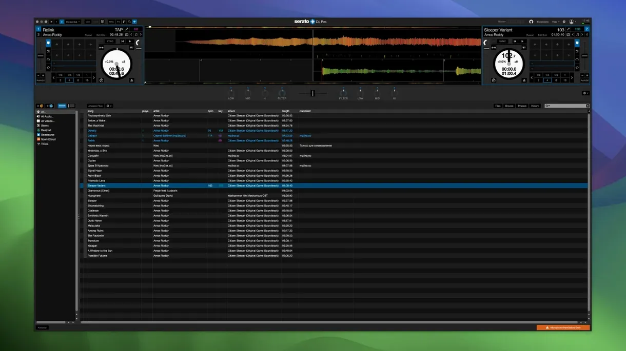 serato dj torrent — opening view