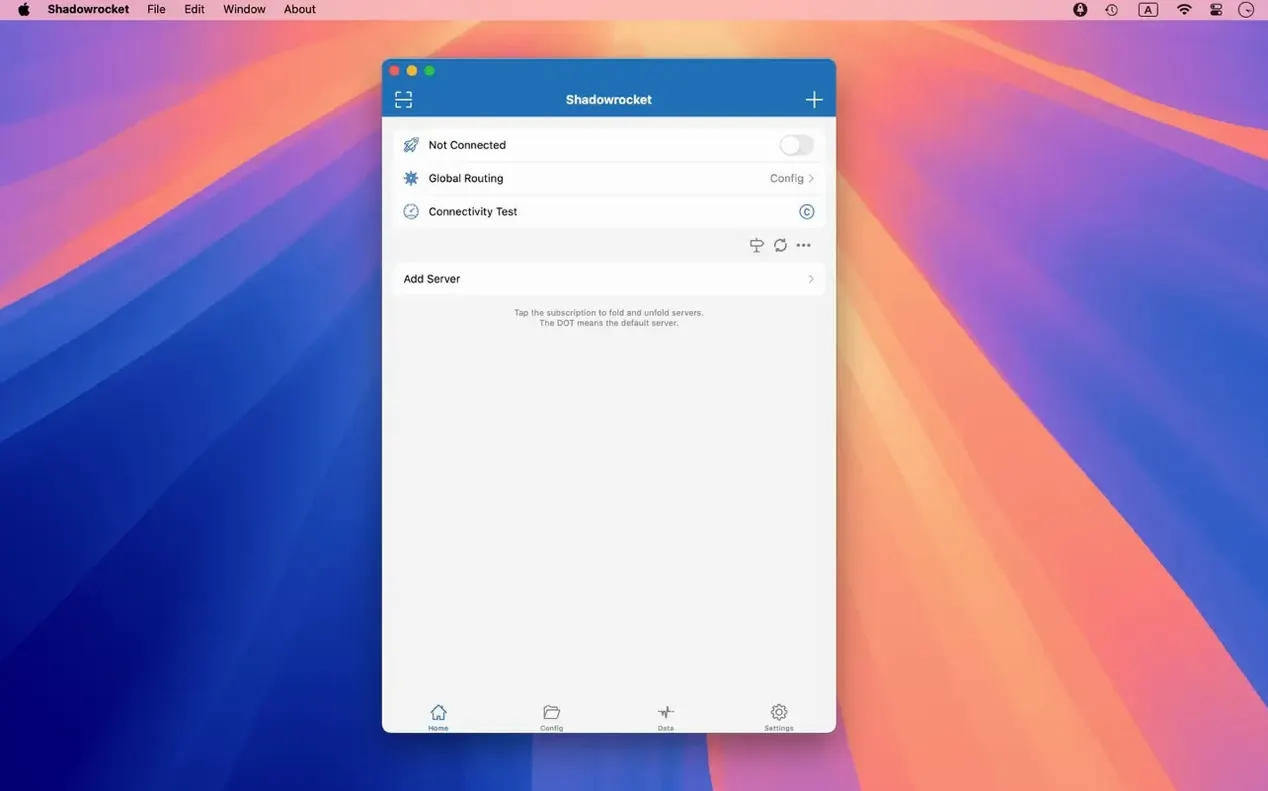 shadowrocket for mac — screenshot