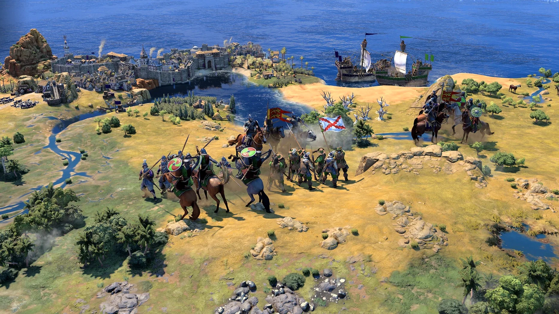Sid Meier’s Civilization VII: screenshot 1 of 5 sid meier's civilization v torrent — opening view