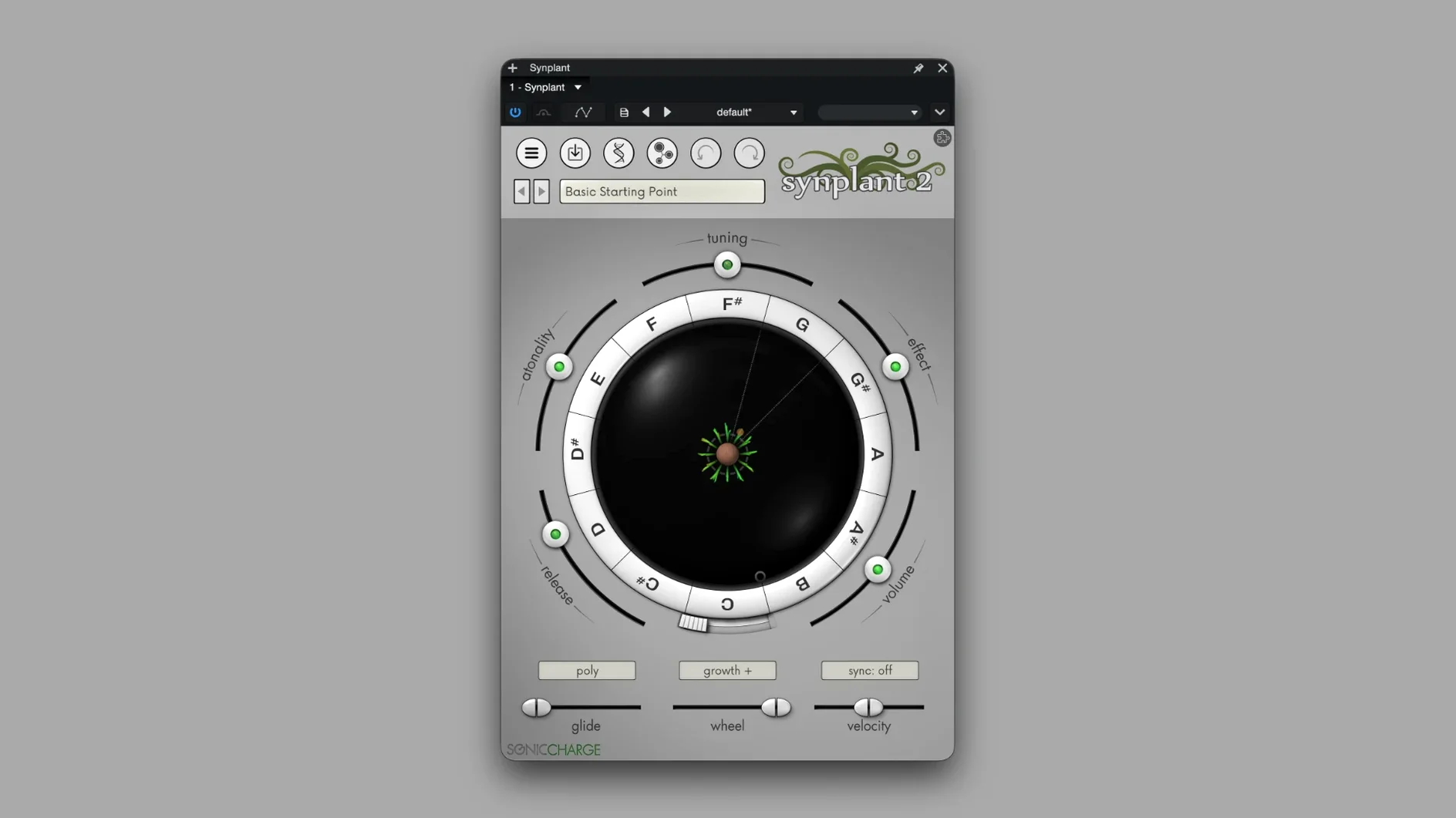 Sonic Charge Synplant 2 capture 1 of 1 sonic charge synplant 2 macos free — opening view