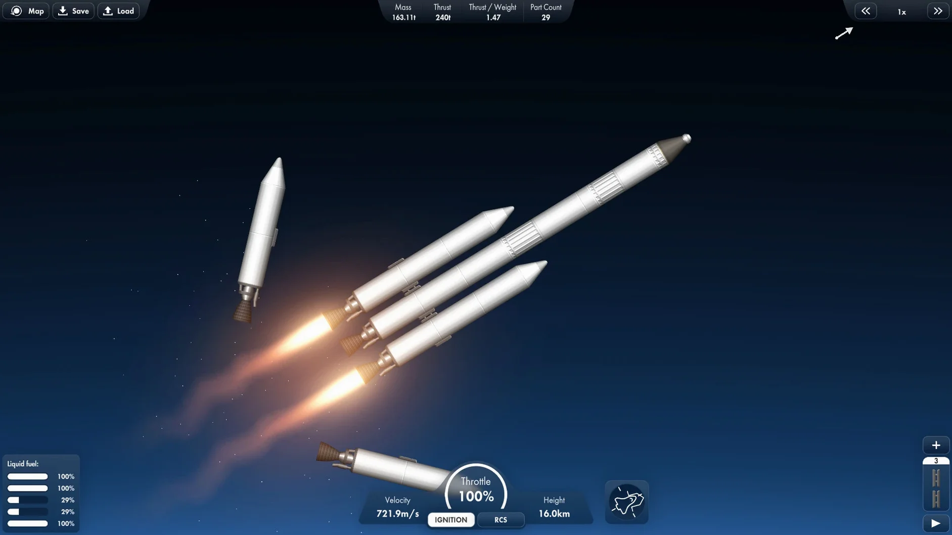 spaceflight simulator mac torrent — opening view