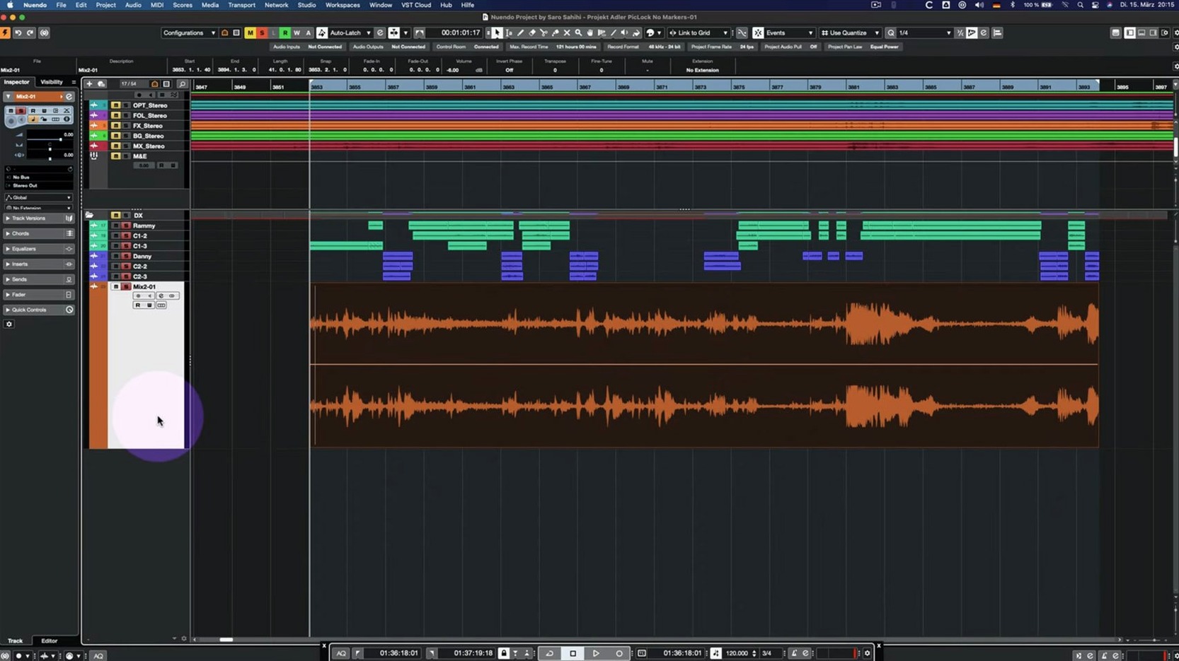 nuendo 15 torrent — screenshot