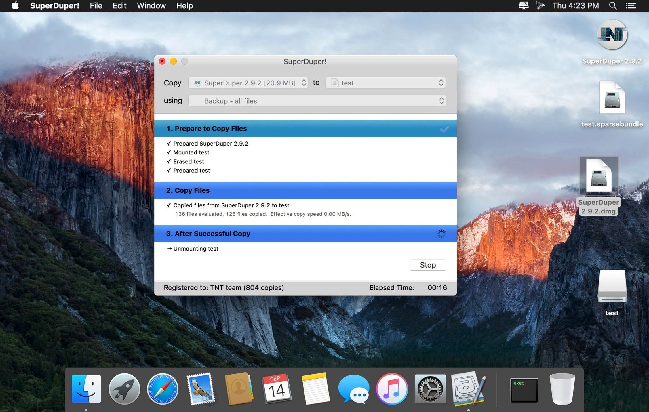 superduper torrent — opening view