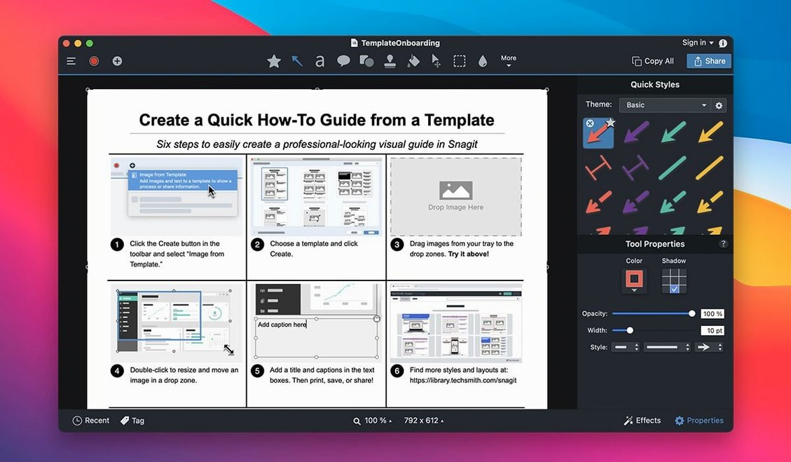 TechSmith Snagit preview 2