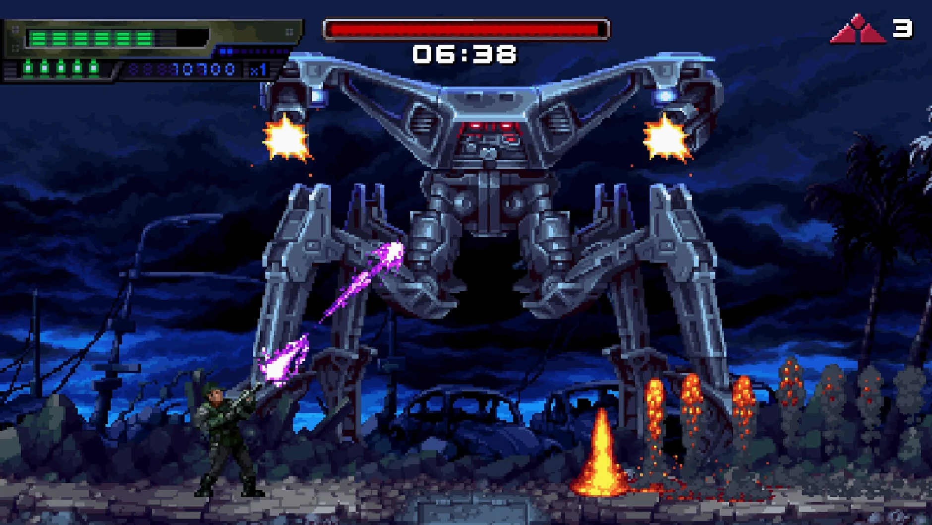 Terminator 2D: NO FATE: screenshot 1 of 5 terminator 2d no fate macos free — opening view