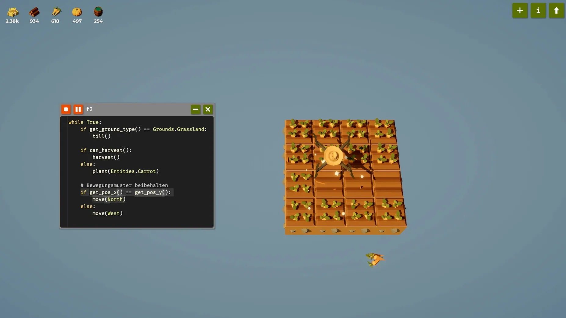 The Farmer Was Replaced: screenshot 5 of 5 The Farmer Was Replaced screenshot 5