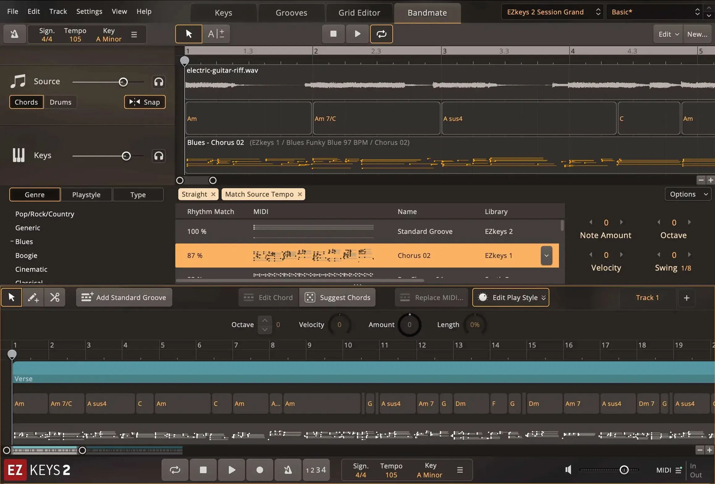 Toontrack EZkeys: screenshot 5 of 5 Toontrack EZkeys screenshot 5