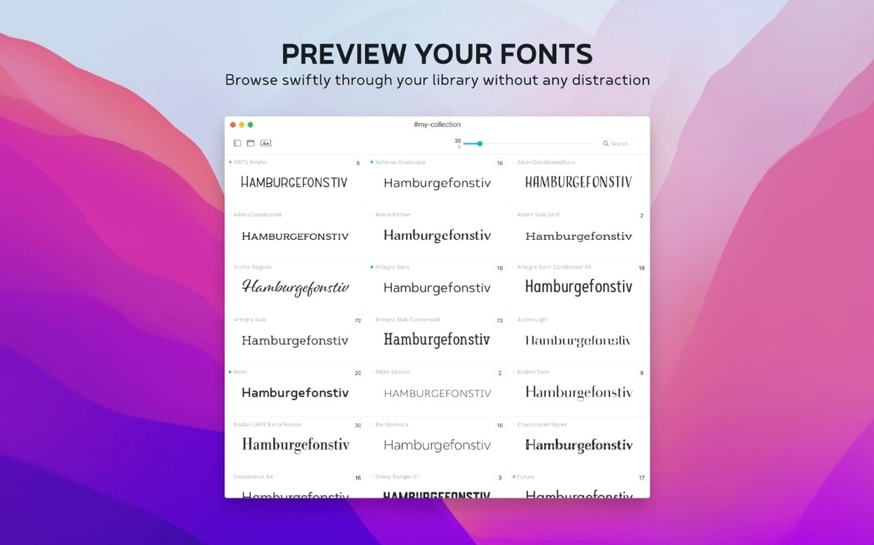 typeface torrent — screenshot